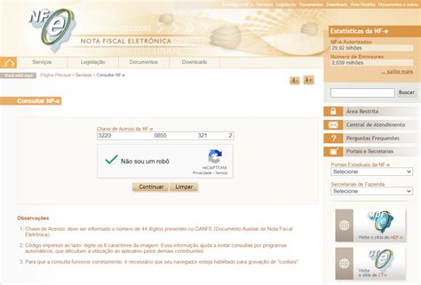 consulta nfe estado mg.